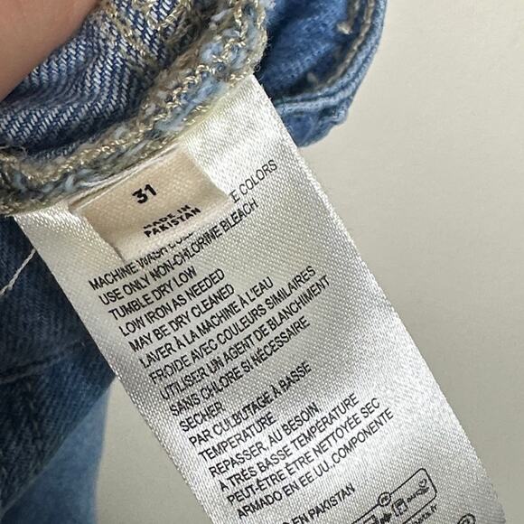 ANTHROPOLOGIE x PILCRO Wharfside High Rise Jogger Jeans Sz 31 {M48} - Picture 8 of 9